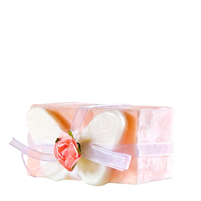 Glycerin Soap with Butterfly Pink